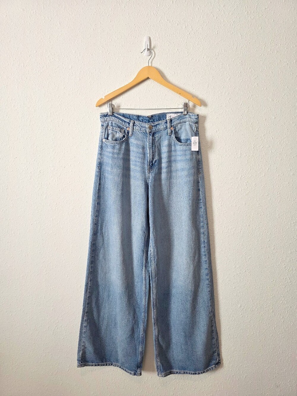 NEW Gap Baggy Wide Leg Jeans 30/10 tall
